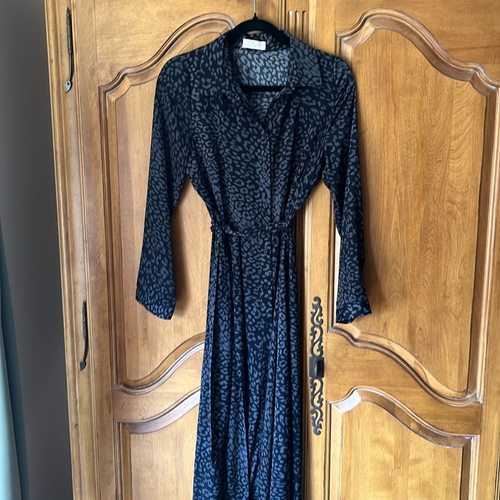 Long sleeve maxi dress
